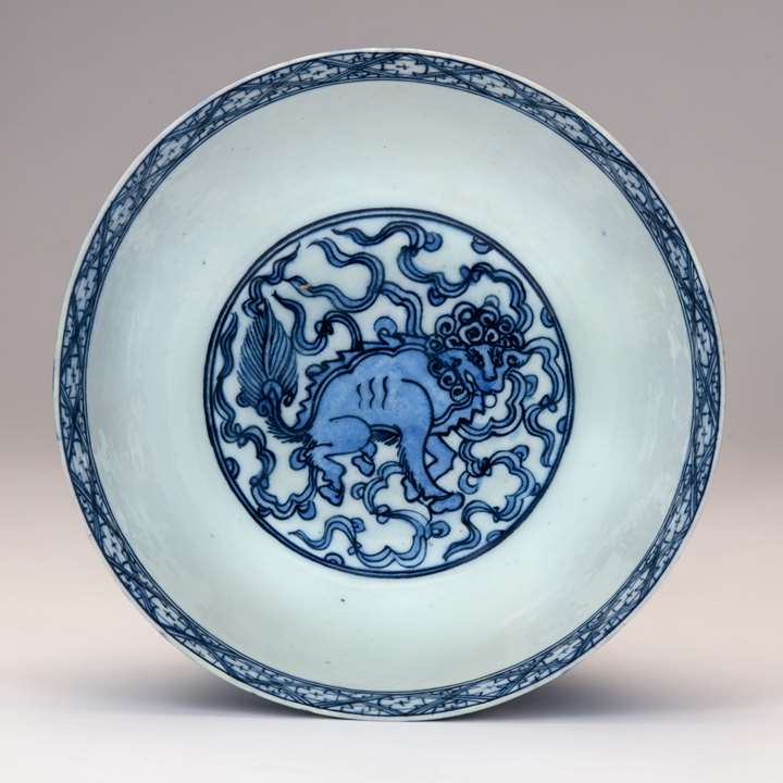 Blue-and-White Safavid Bowl